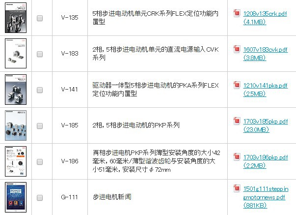 供应日本orientamortor日本东方马达v-18 步进电机az系列传感器