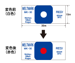 日油技研mk-30测温纸