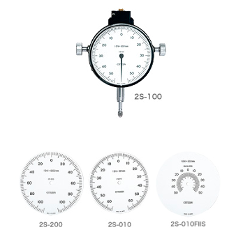 日本citizen西铁城2s-100指针式机械量表2s-010