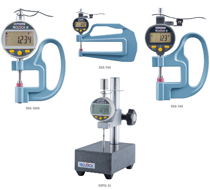 日本teclock得乐smd-550s数显测厚规