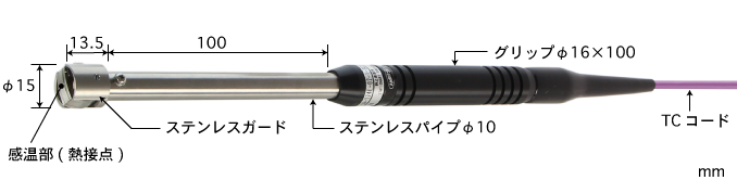 安立温度计探头a-233k-01-1-tc1-asp