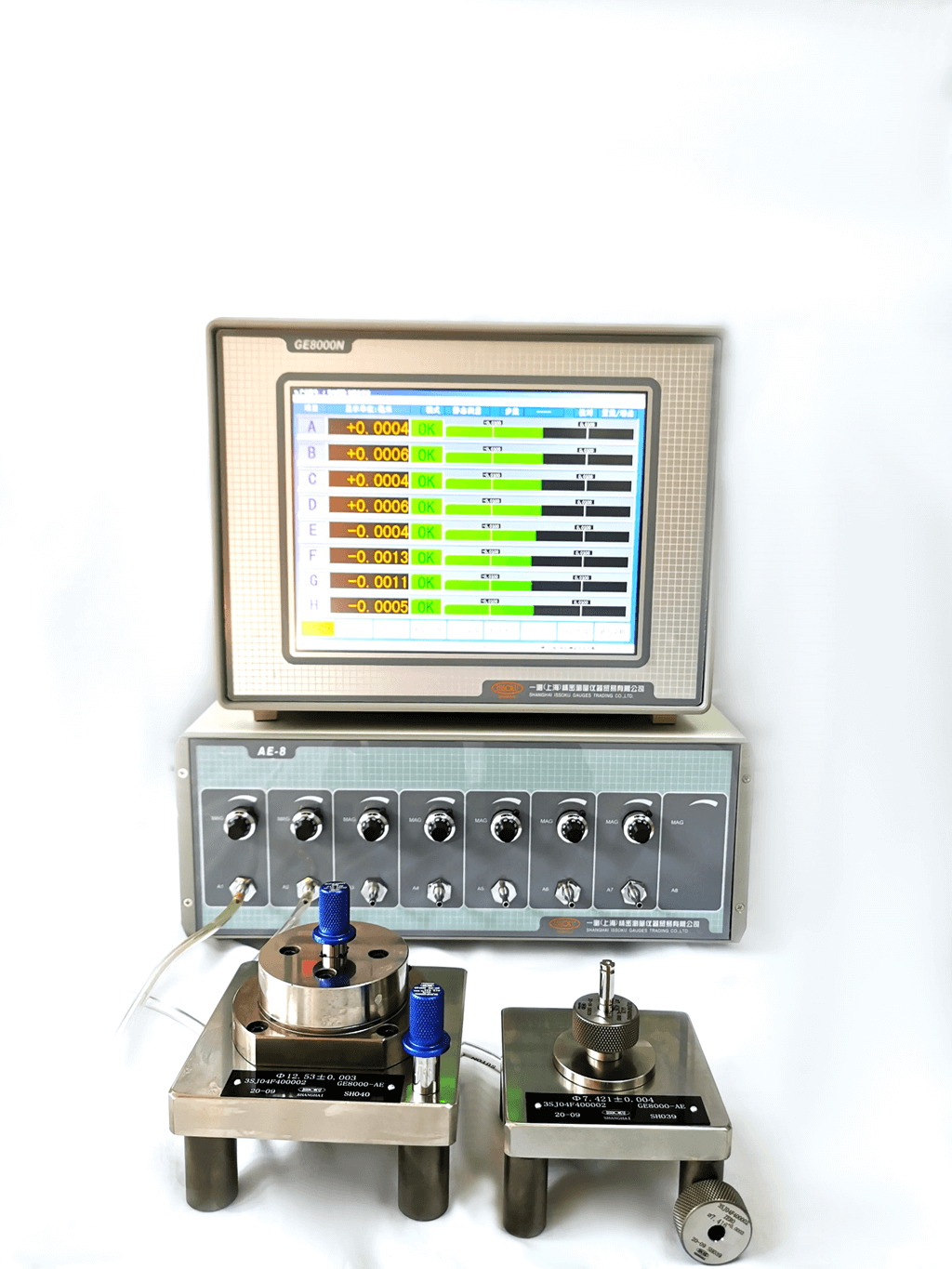 进口issoku日本可编程电箱式气电量仪ge8000n