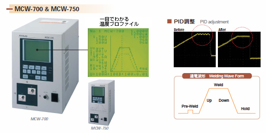 日本进口avio晶体管式焊接电源mcw-700