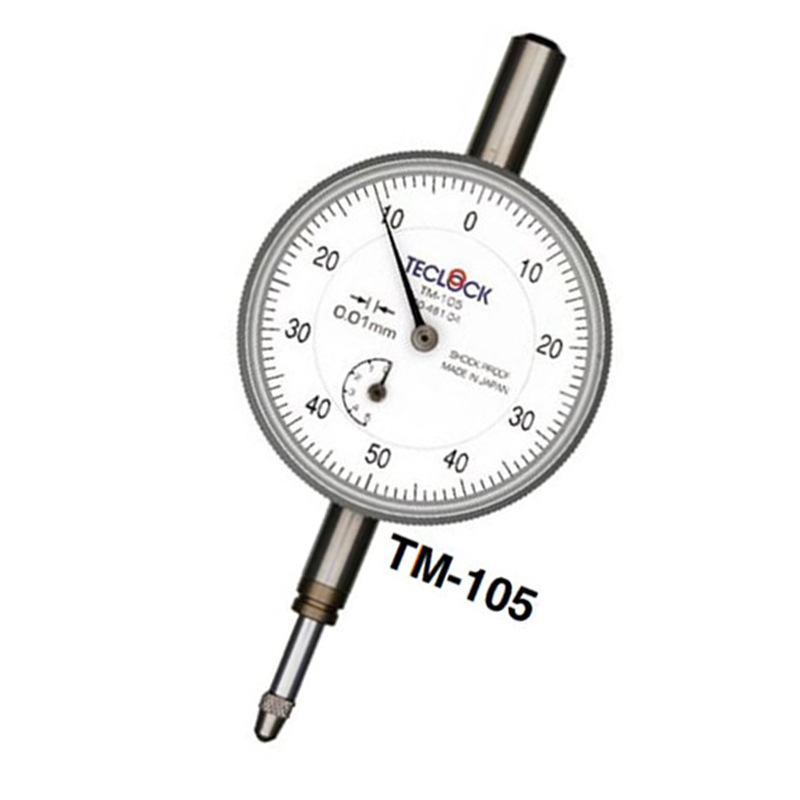 日本得乐teclock机械式百分表tm-105百分表