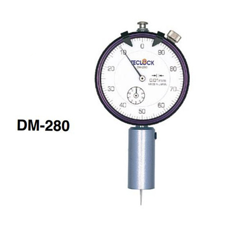 日本得乐teclock指针深度计dm-280/手持式深度计