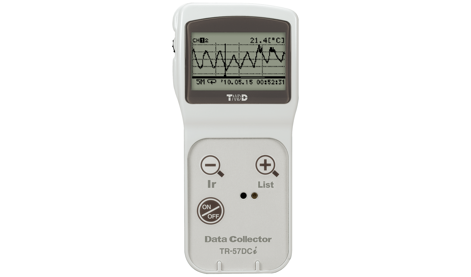 日本进口tannd手持式数据采集器带有易于读取的 lcdtr-57dci 