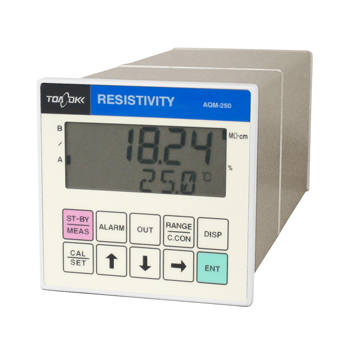 日本进口东亚电波aqm-250基本过程检测仪  超纯水用高灵敏度电阻率仪 aqm-250