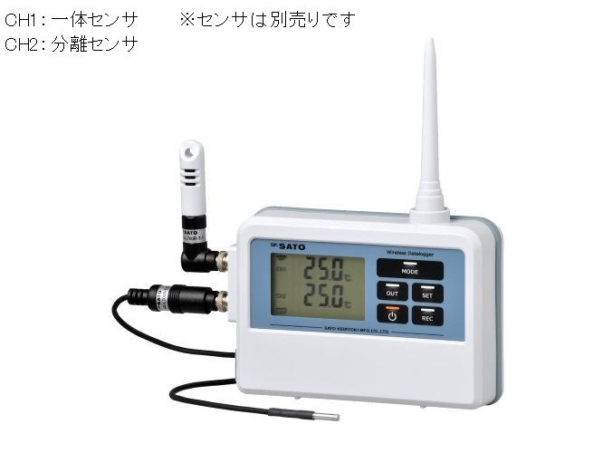 日本进口佐藤sk-l700r-t无线温度记录仪从属单元